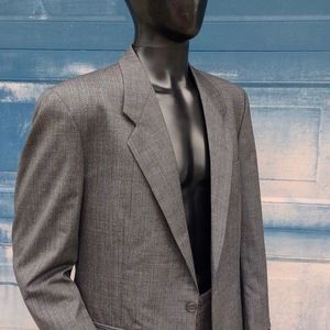 Yves Saint Laurent Men's Vintage Pin Striped Luxury Blazer